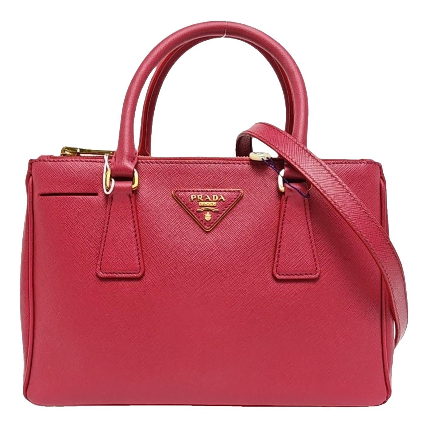 Galleria leather handbag