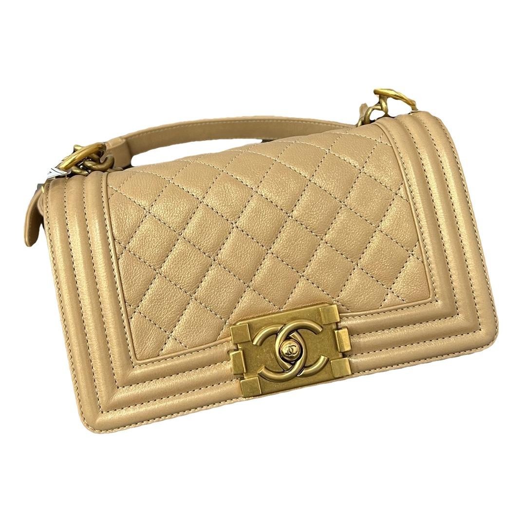 Boy leather handbag