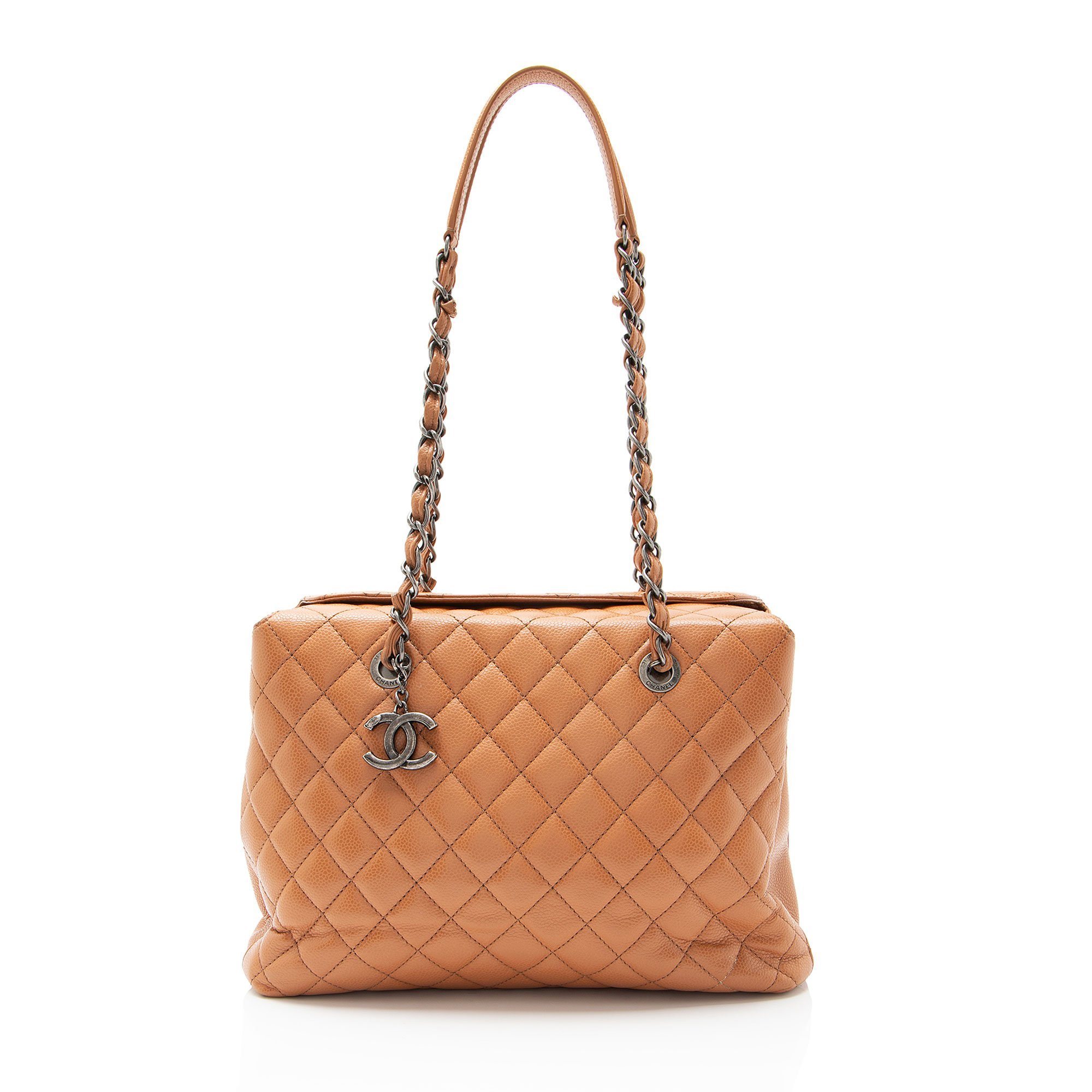 Leather tote