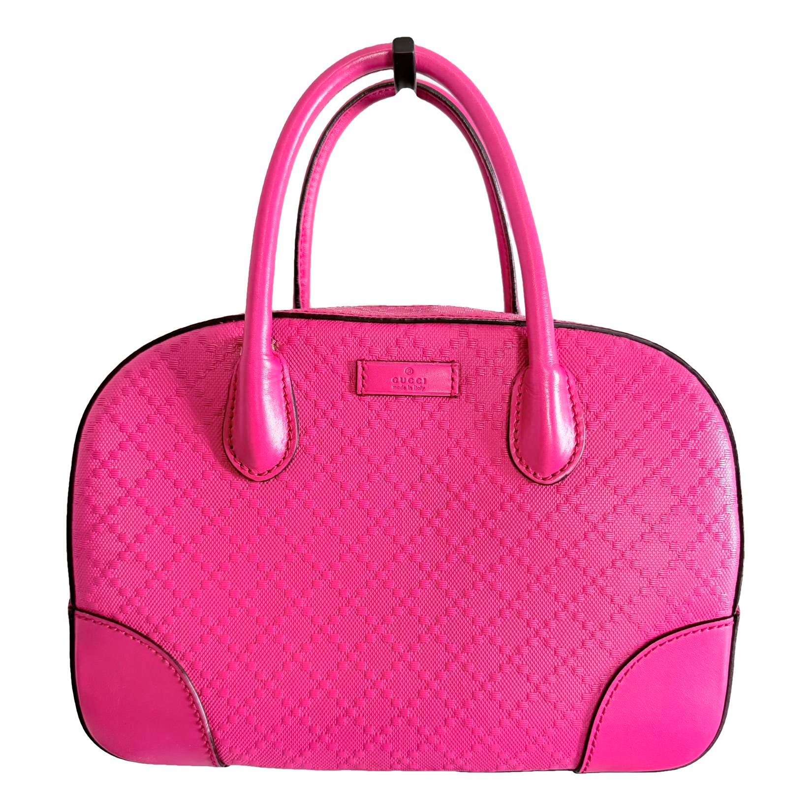 Leather bowling bag