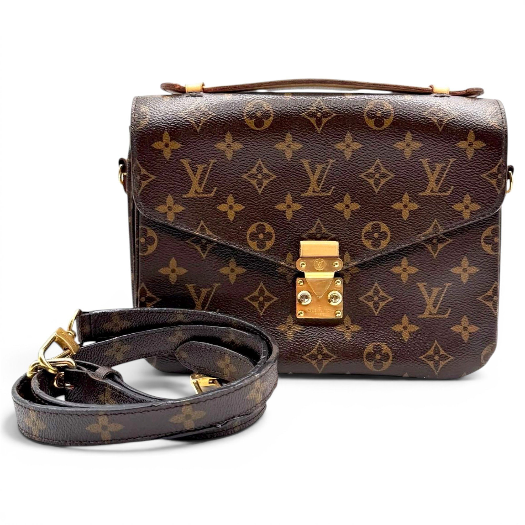 Metis leather crossbody bag