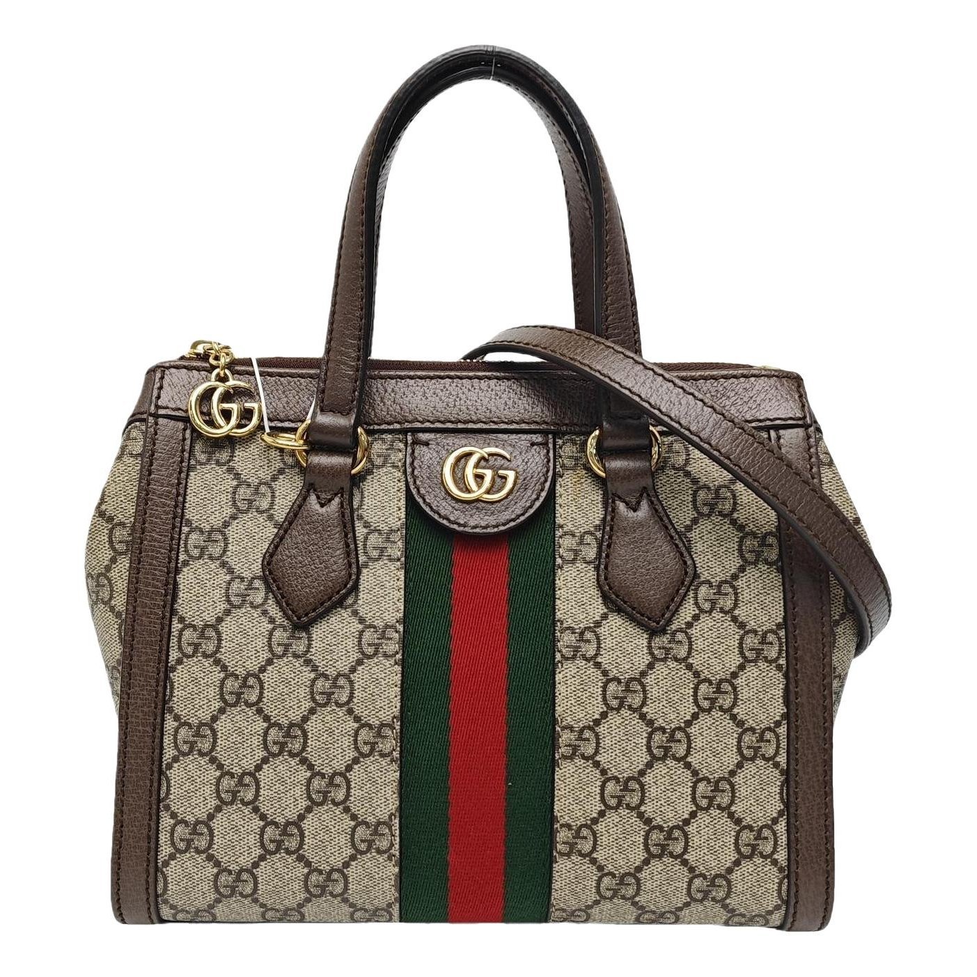 Ophidia leather handbag