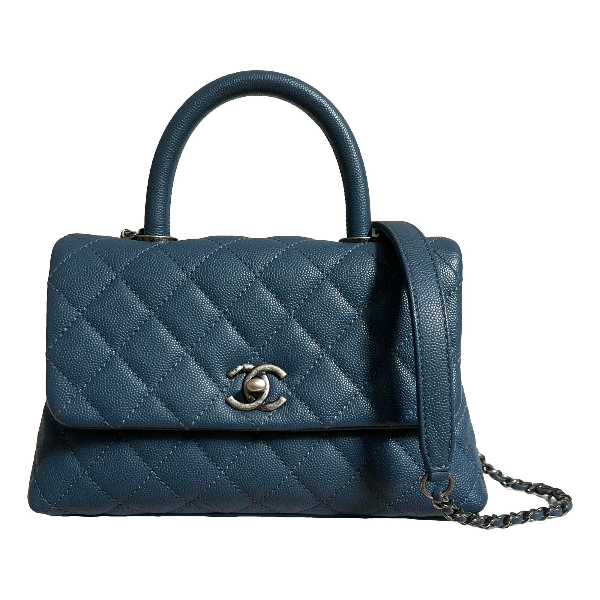 Coco Handle leather handbag