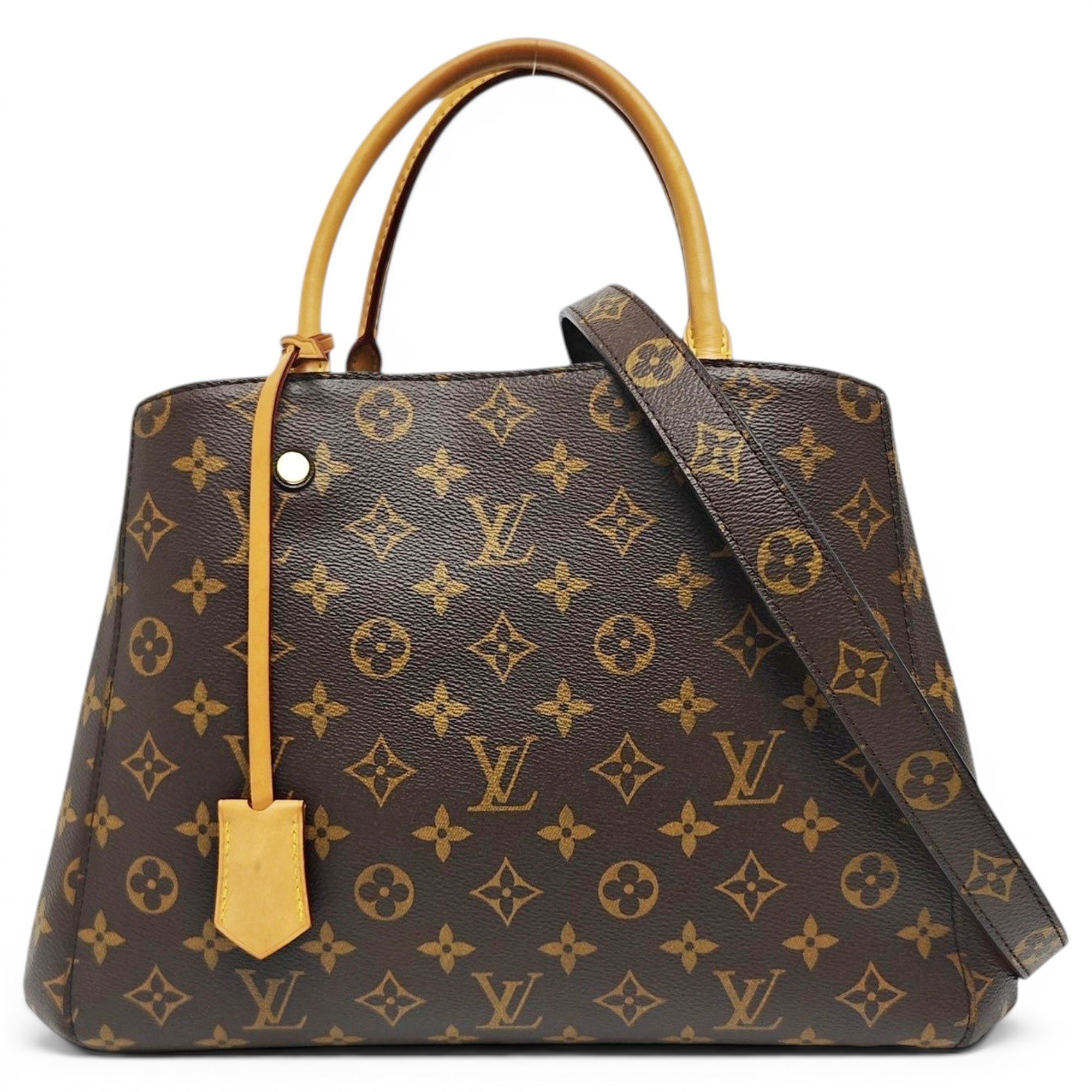 Louis Vuitton Montaigne leather handbag