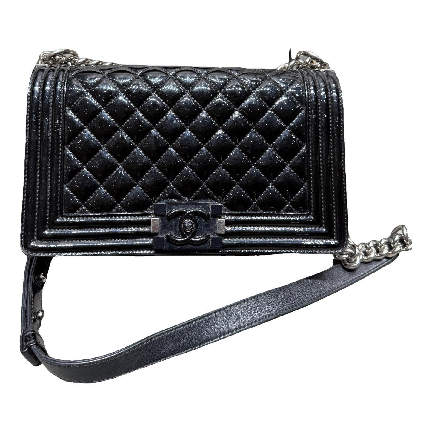 Boy leather crossbody bag