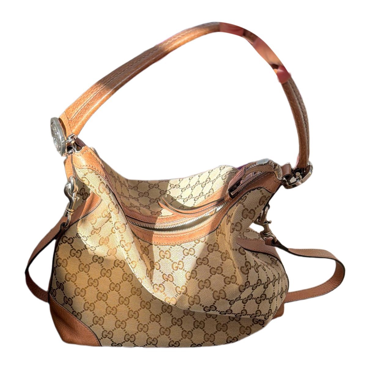 Leather handbag