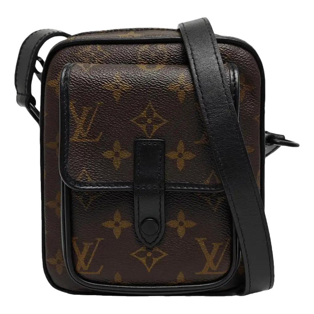 Leather crossbody bag