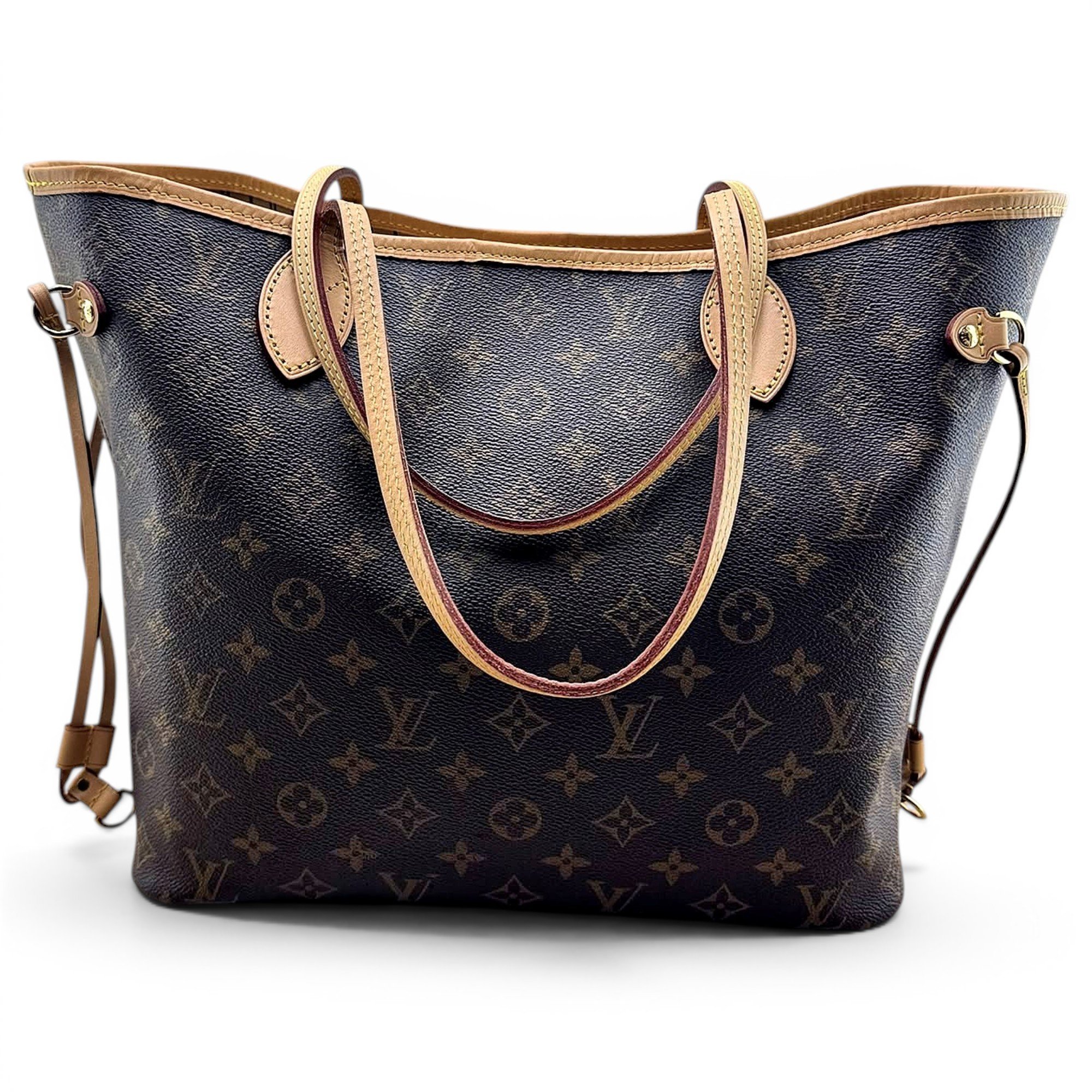 Neverfull leather tote