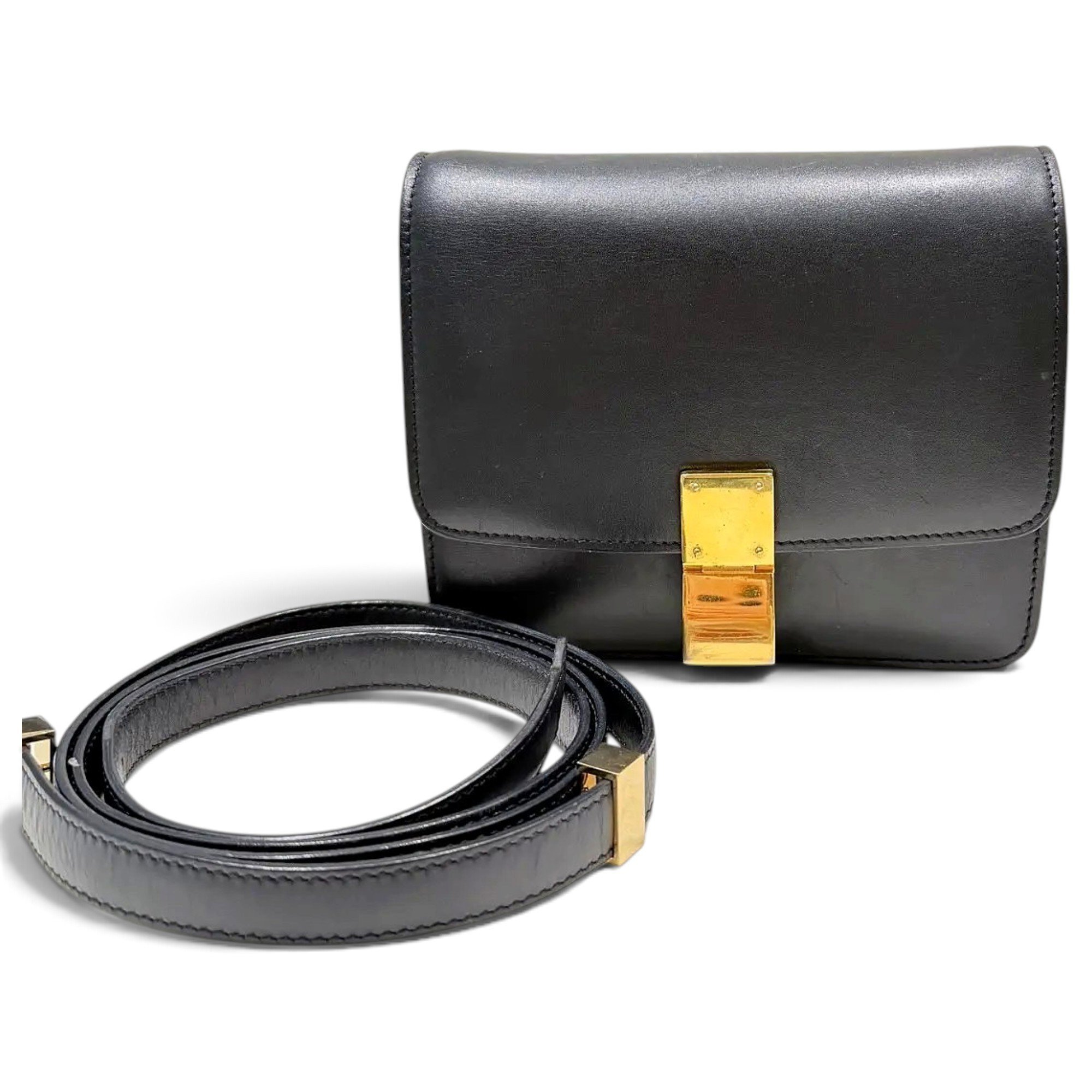 Classic leather handbag