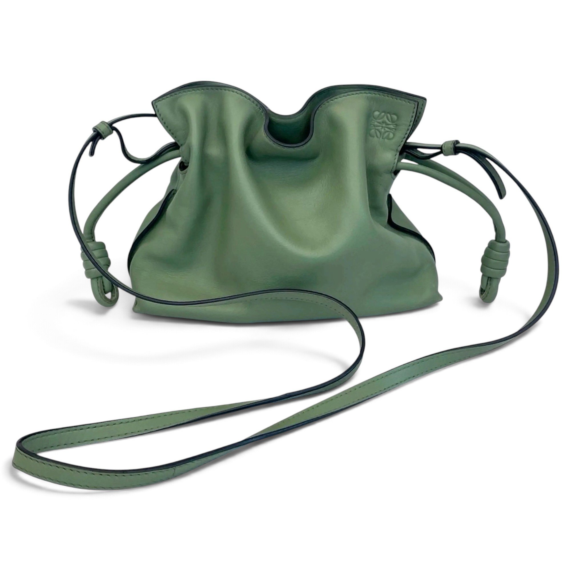 Flamenco leather handbag
