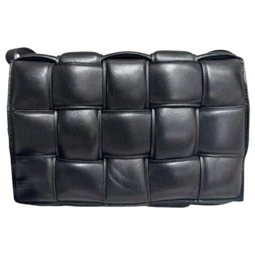 Cassette Padded leather handbag