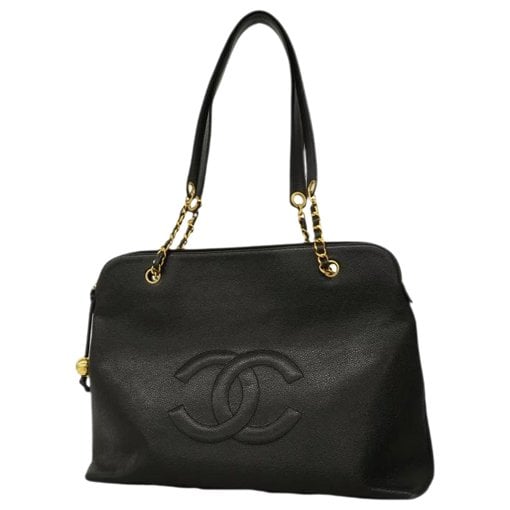 Grand shopping leather tote