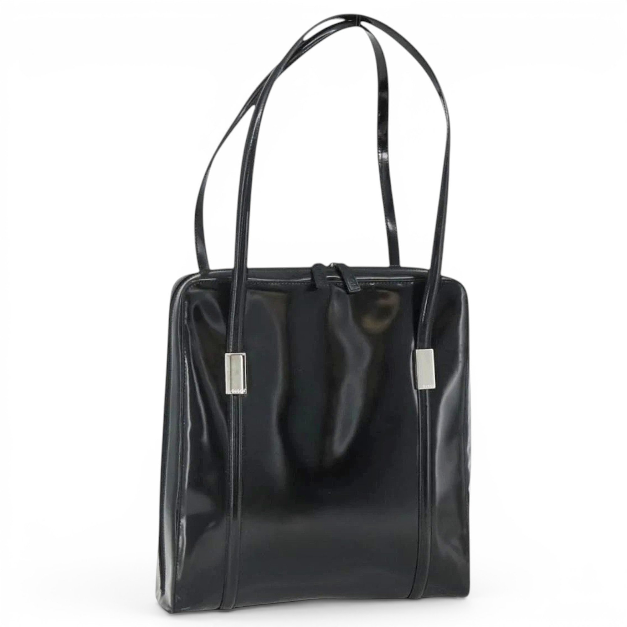 Leather tote