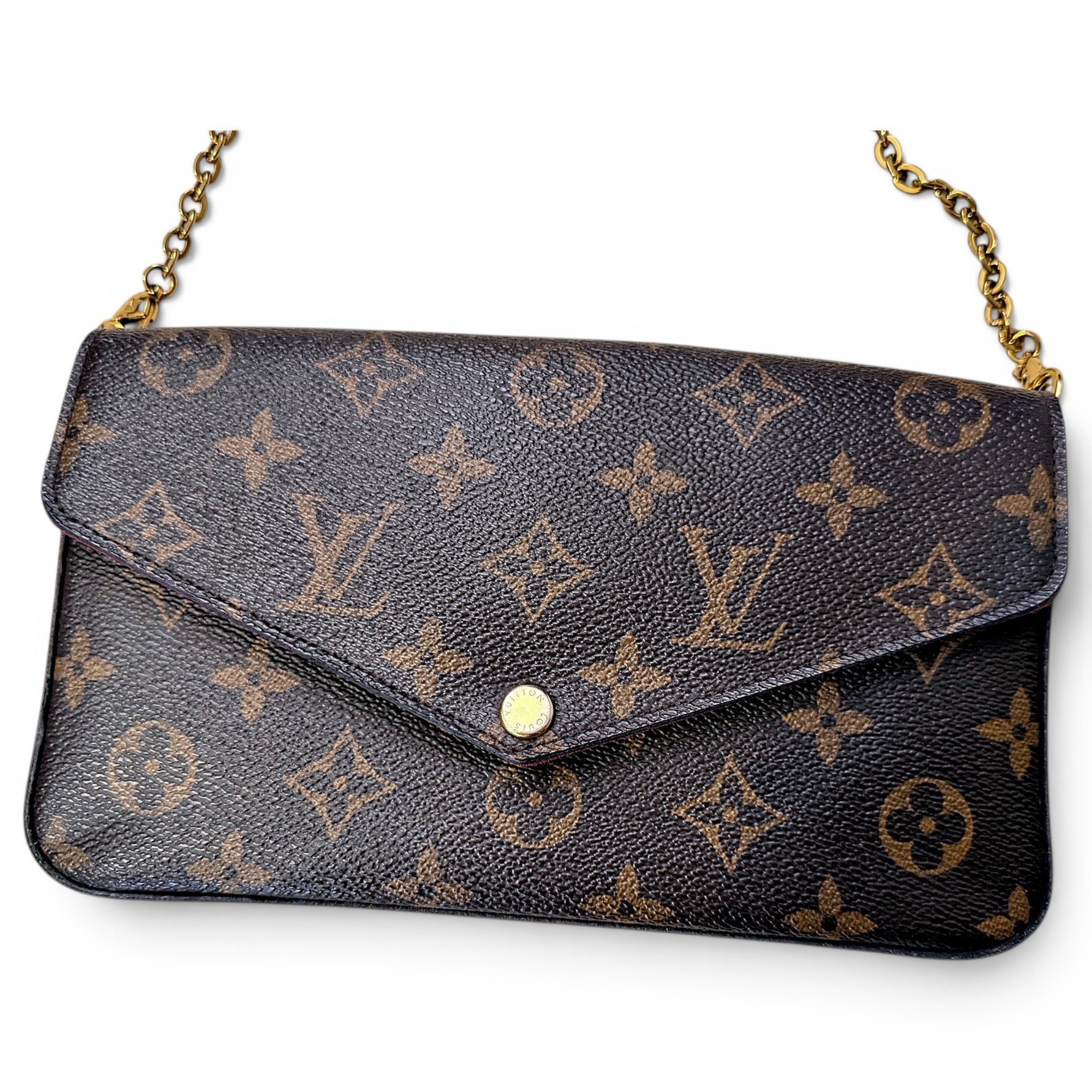 Félicie leather crossbody bag