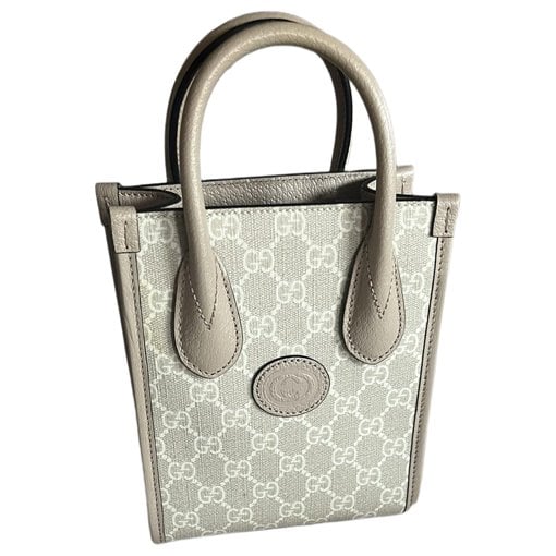 Leather tote