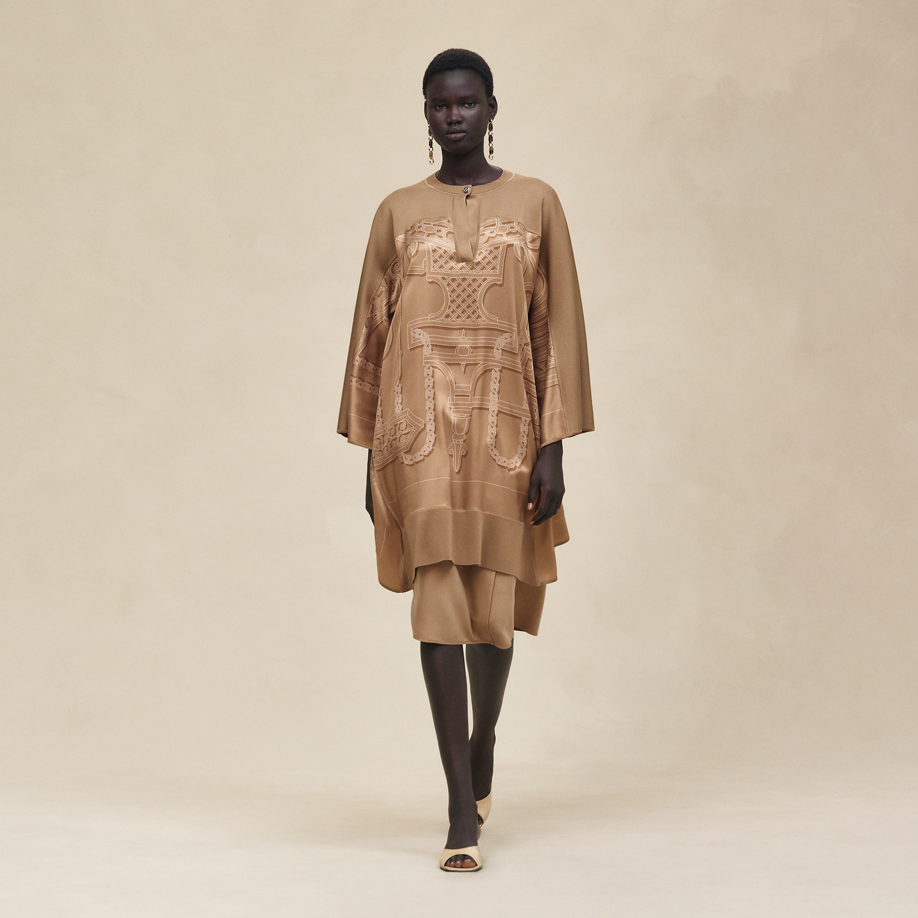 "L'Enseigne du Sellier" caftan tunic