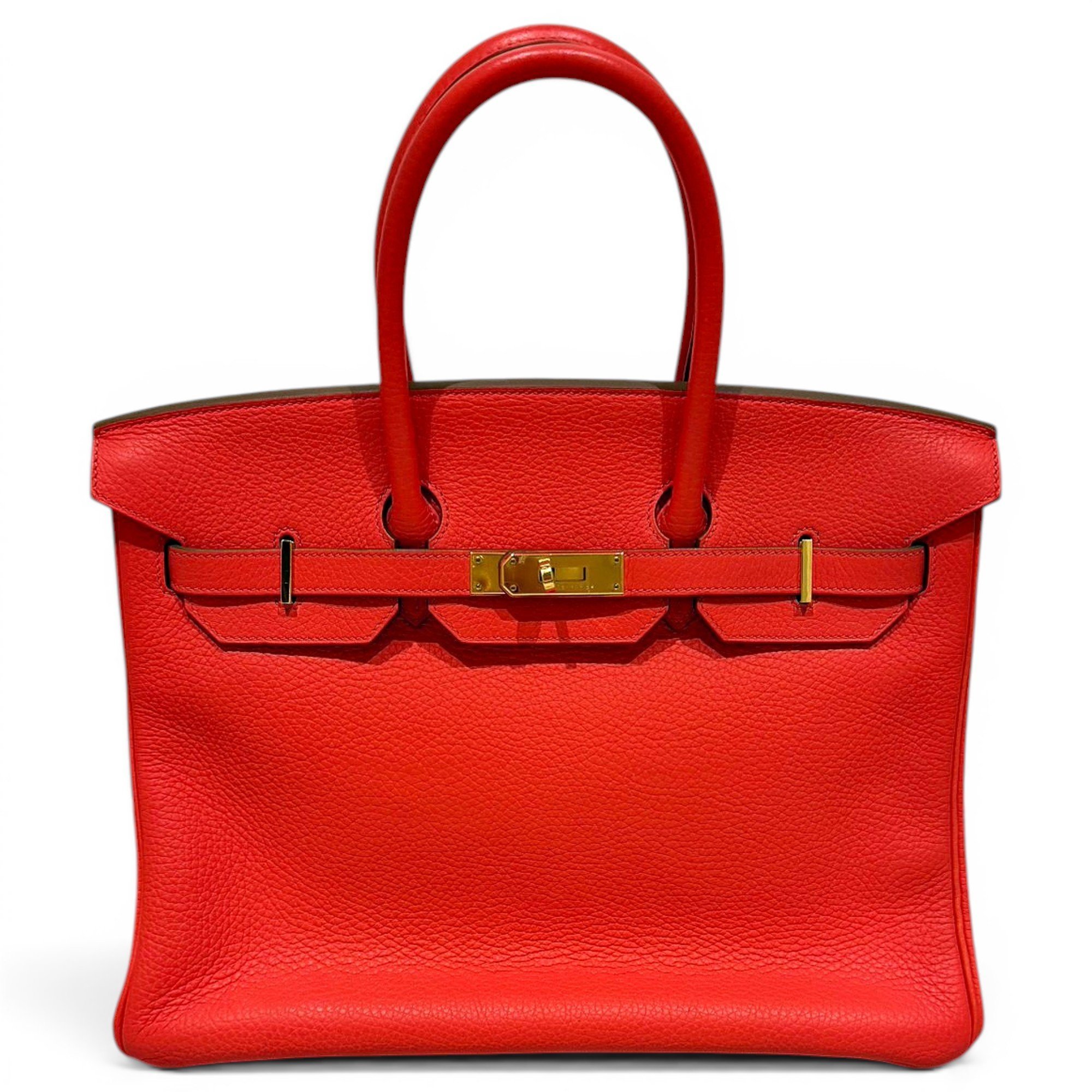 Birkin 35 leather handbag