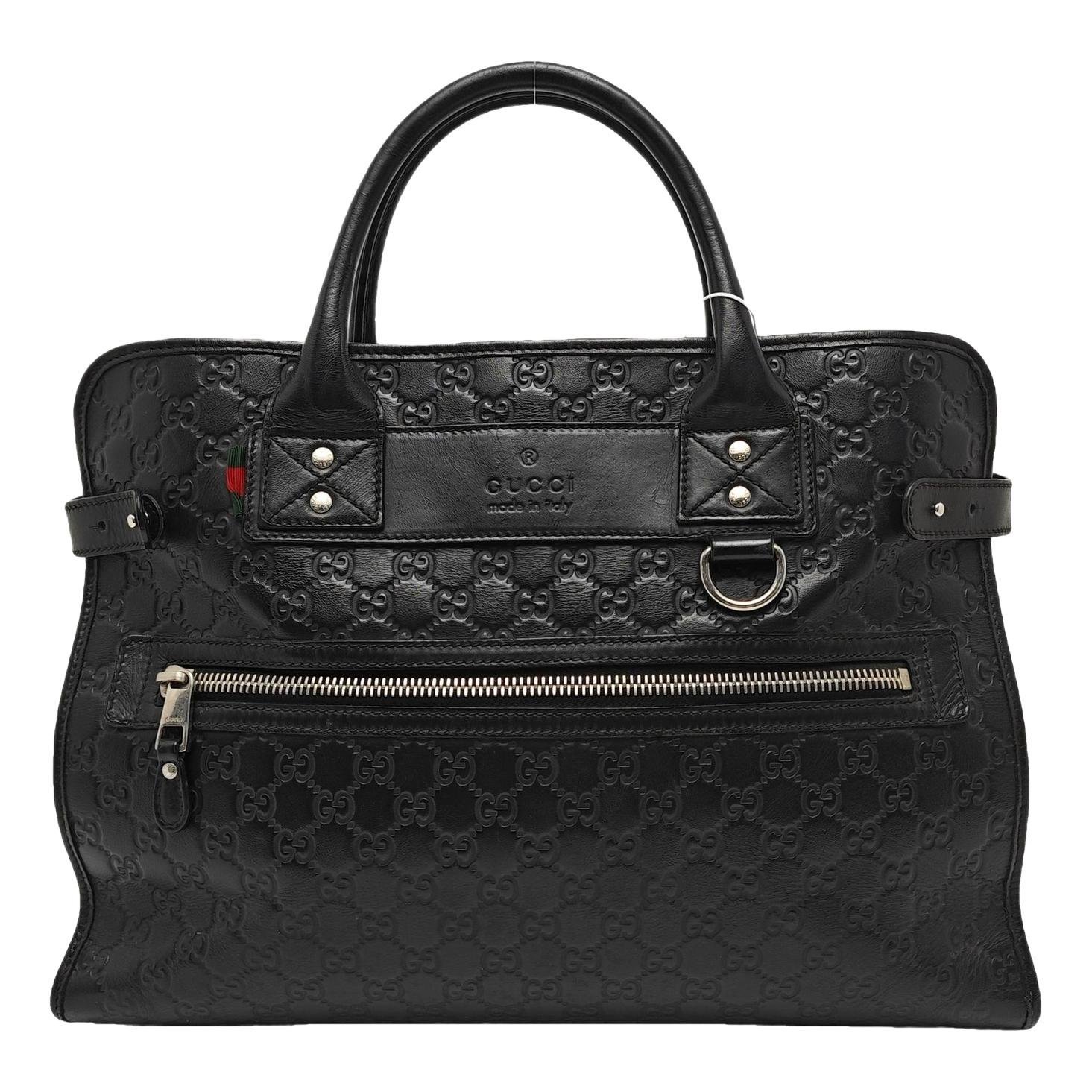 Leather handbag
