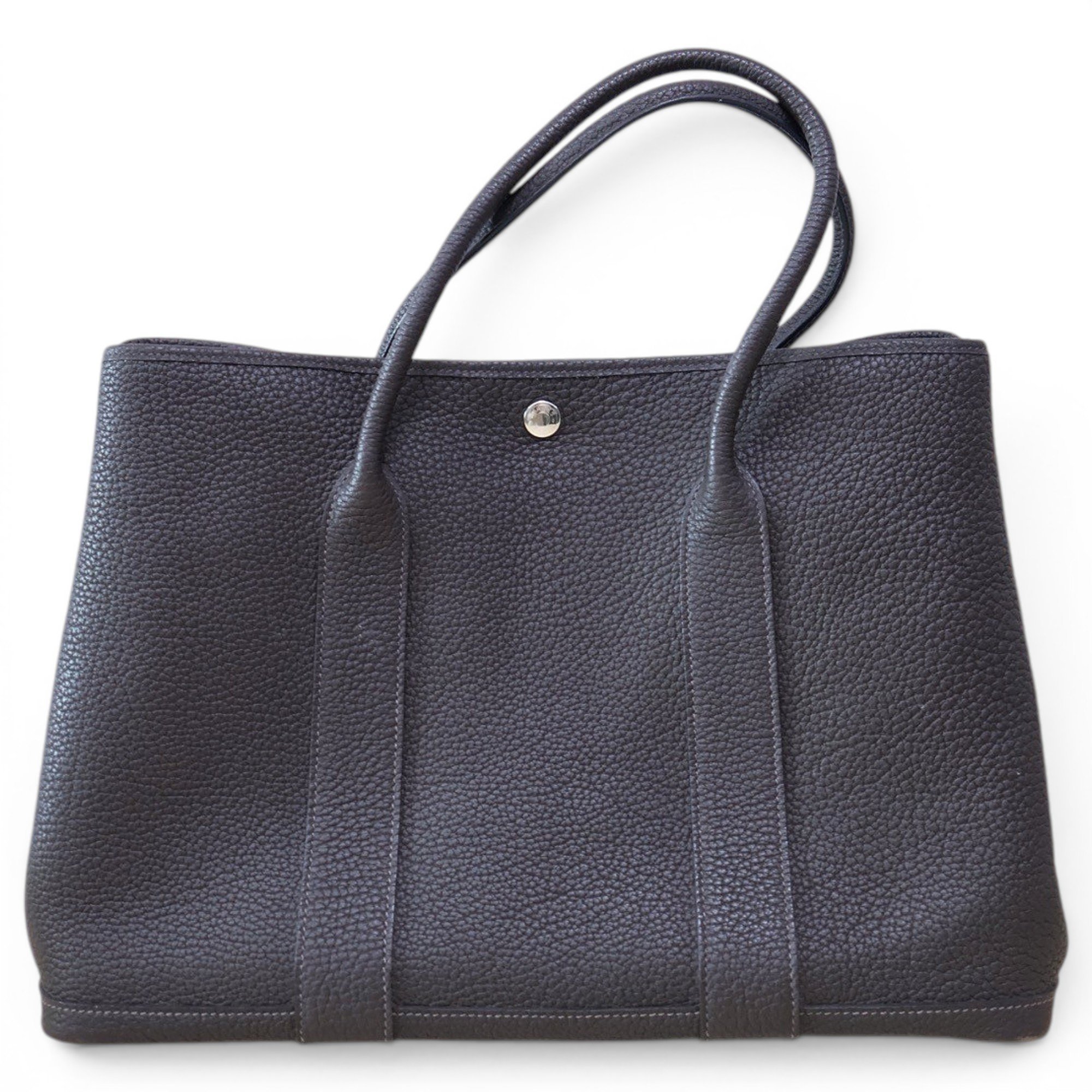 Garden Party leather handbag