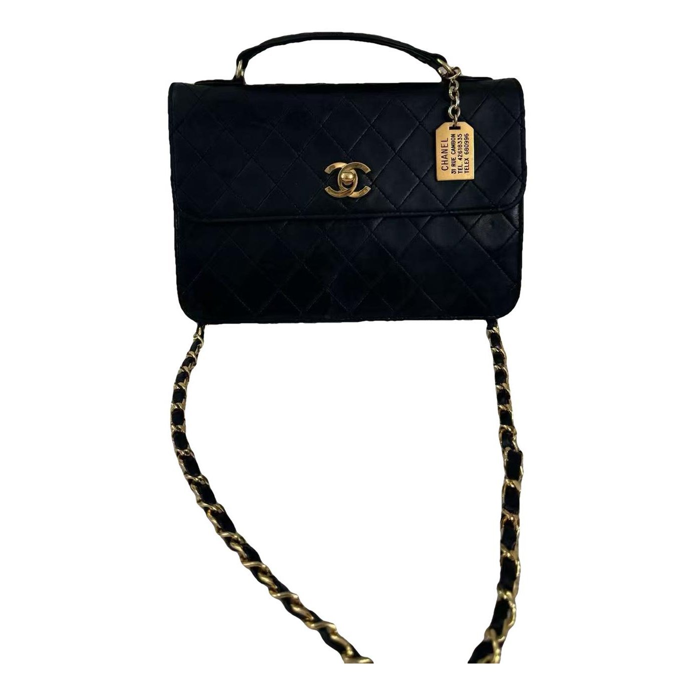 Leather crossbody bag