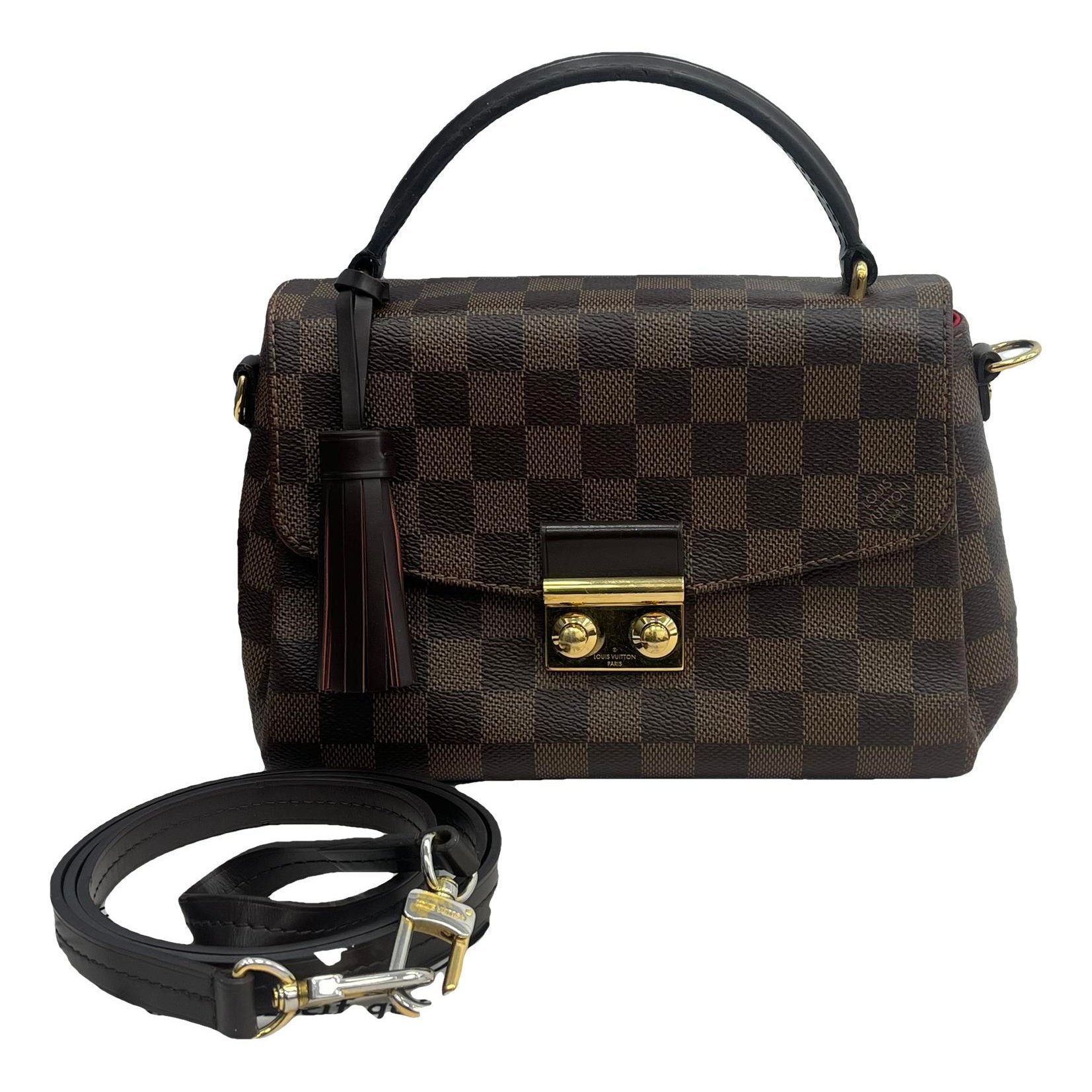 Croisette leather handbag