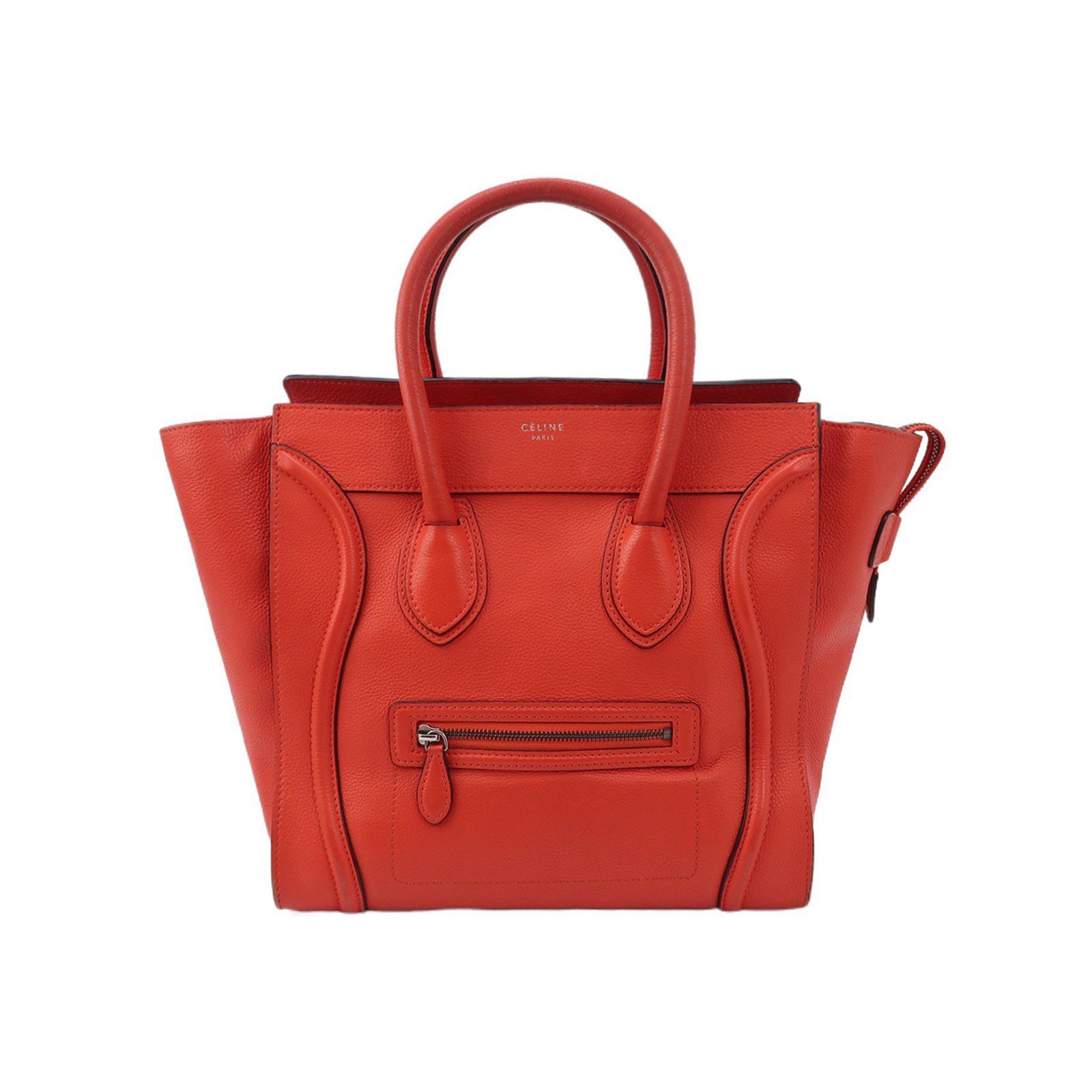 Luggage leather handbag