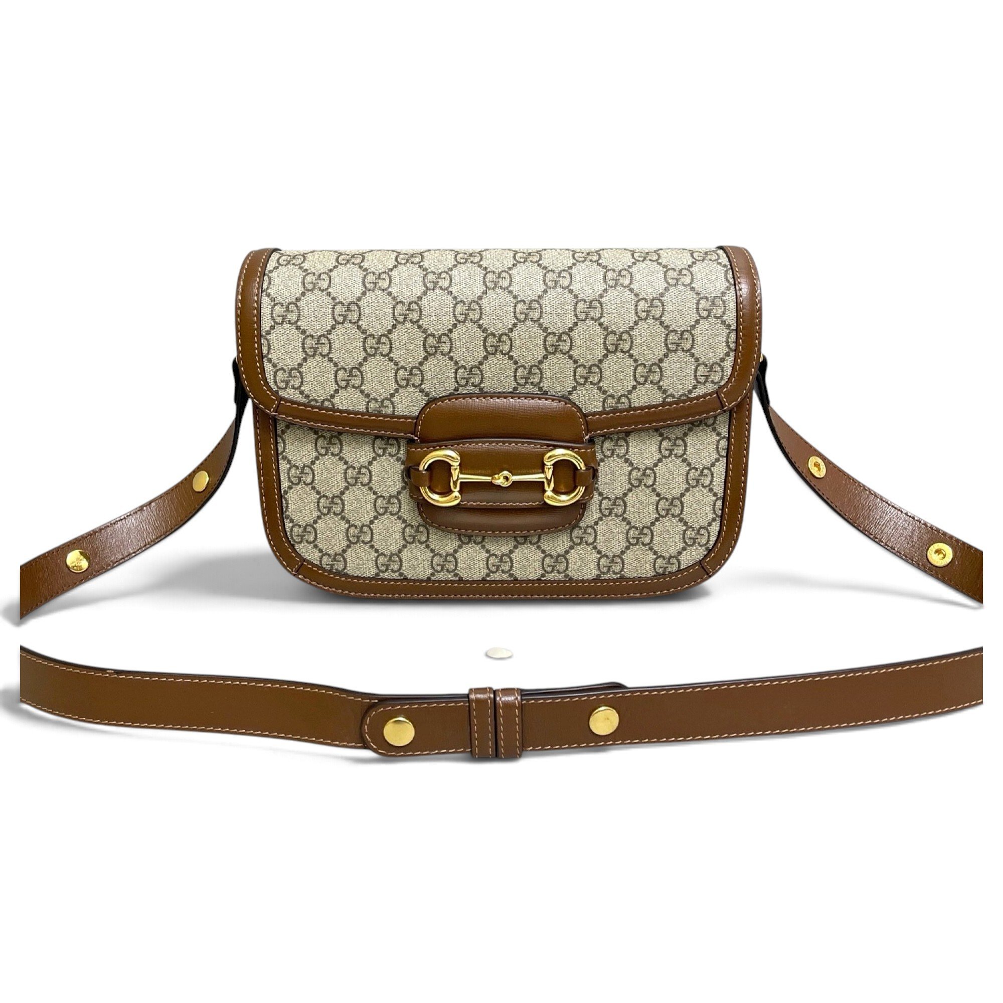 Horsebit 1955 leather crossbody bag