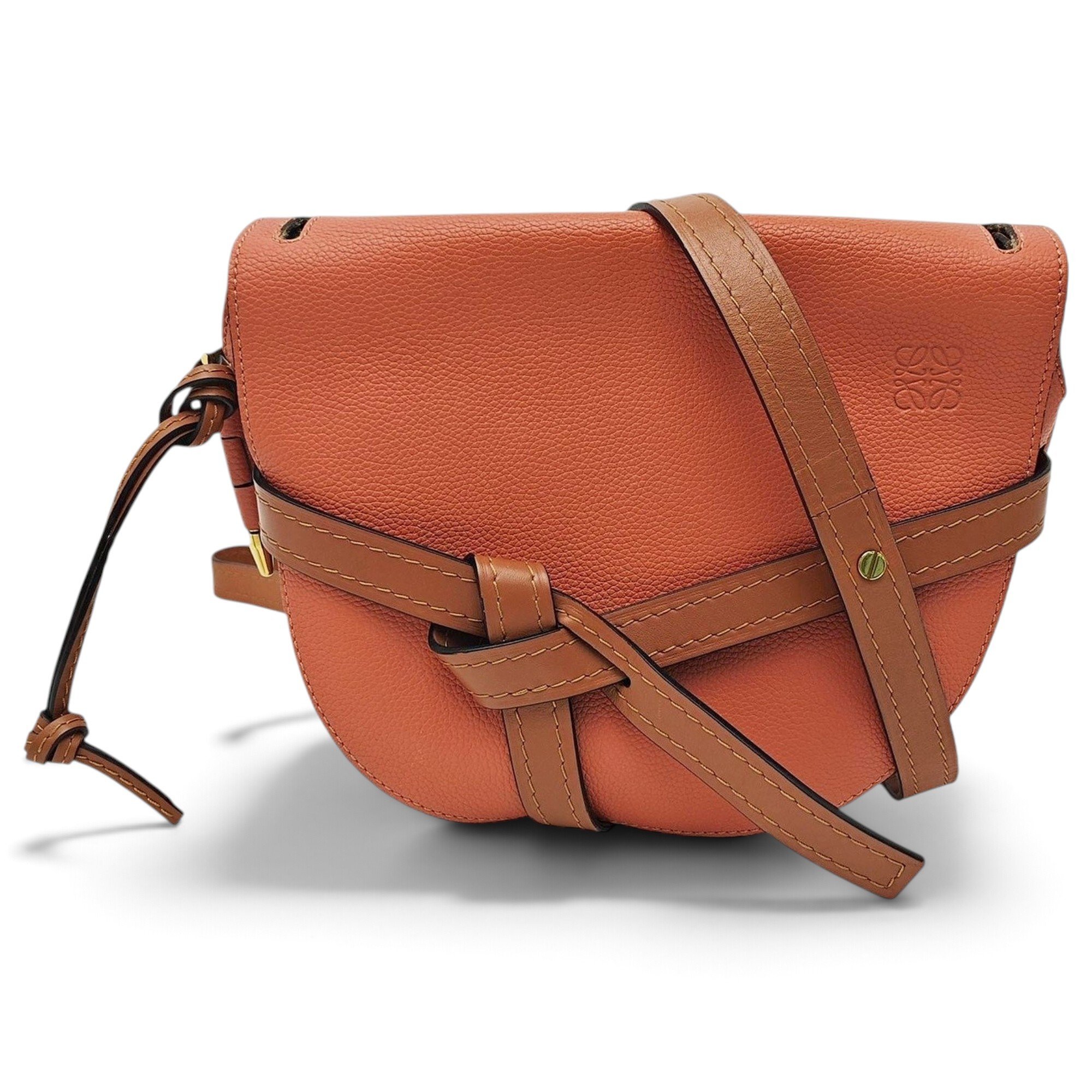 Gate leather handbag