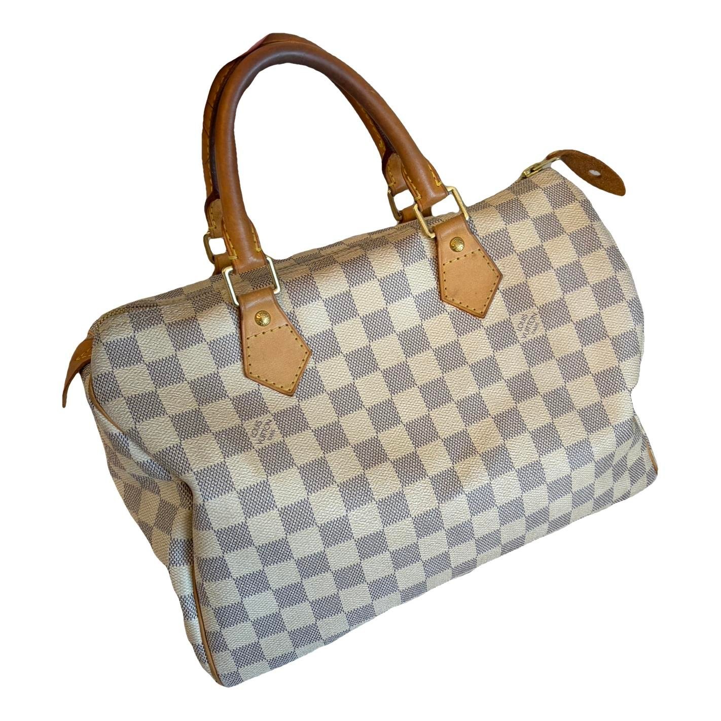 Speedy leather handbag