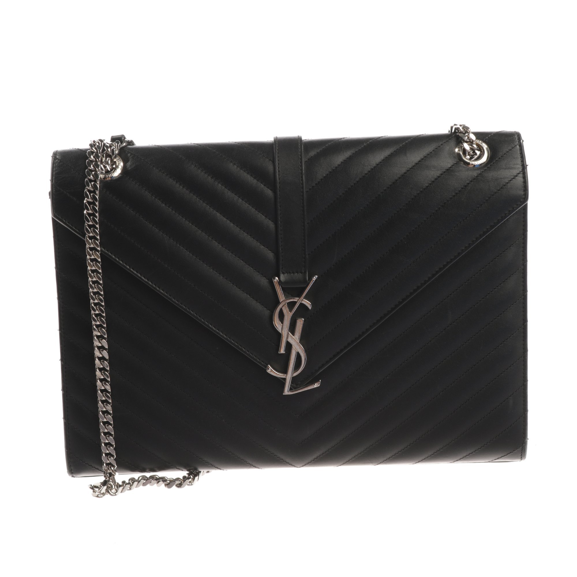 Envelope leather bag