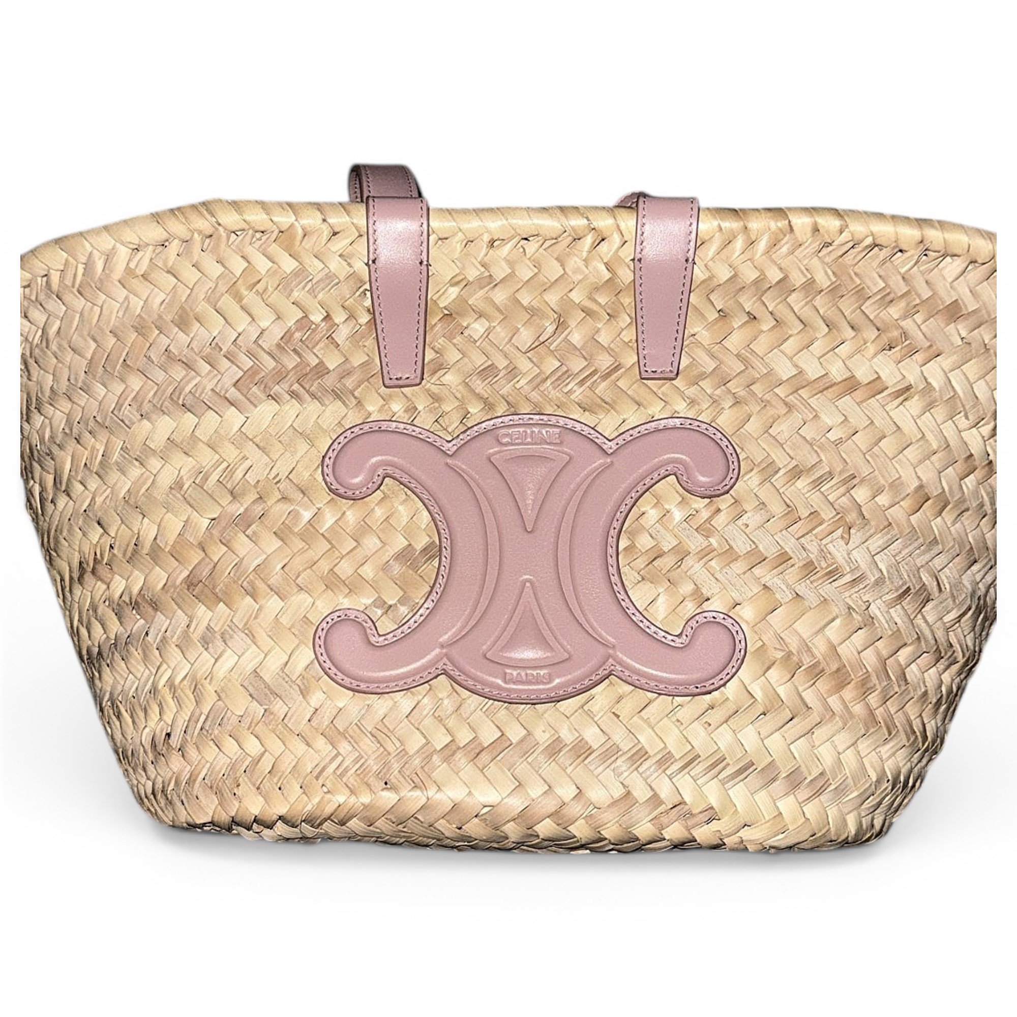 Triomphe leather tote