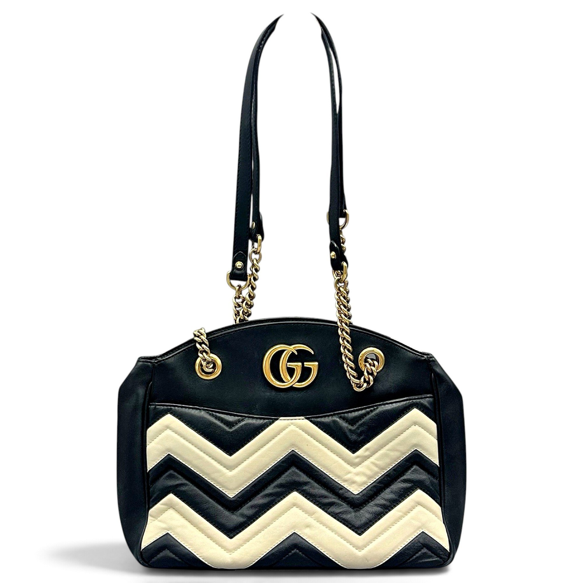 GG Marmont Chain Matelasse leather handbag