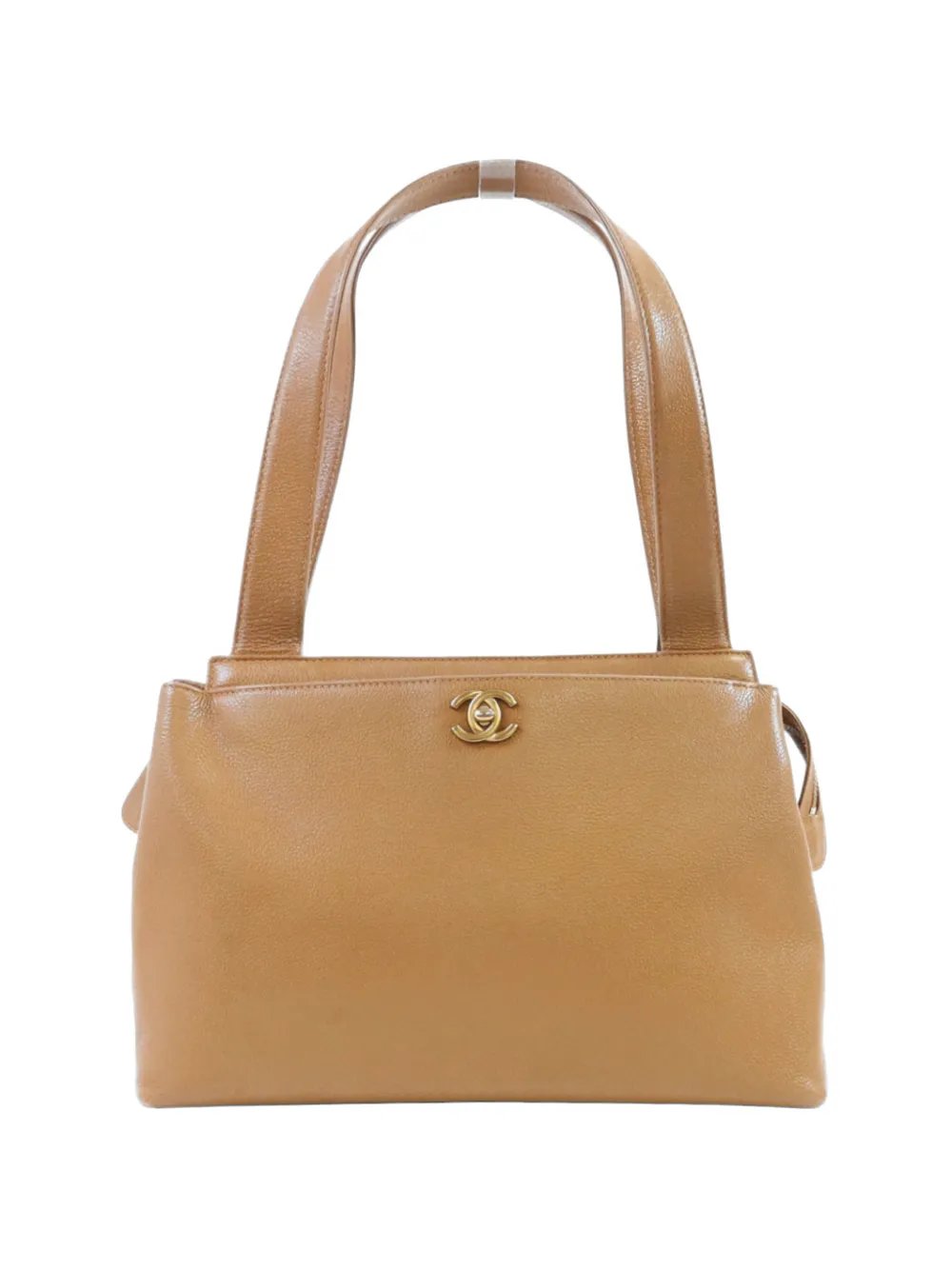 CC turn-lock shoulder bag