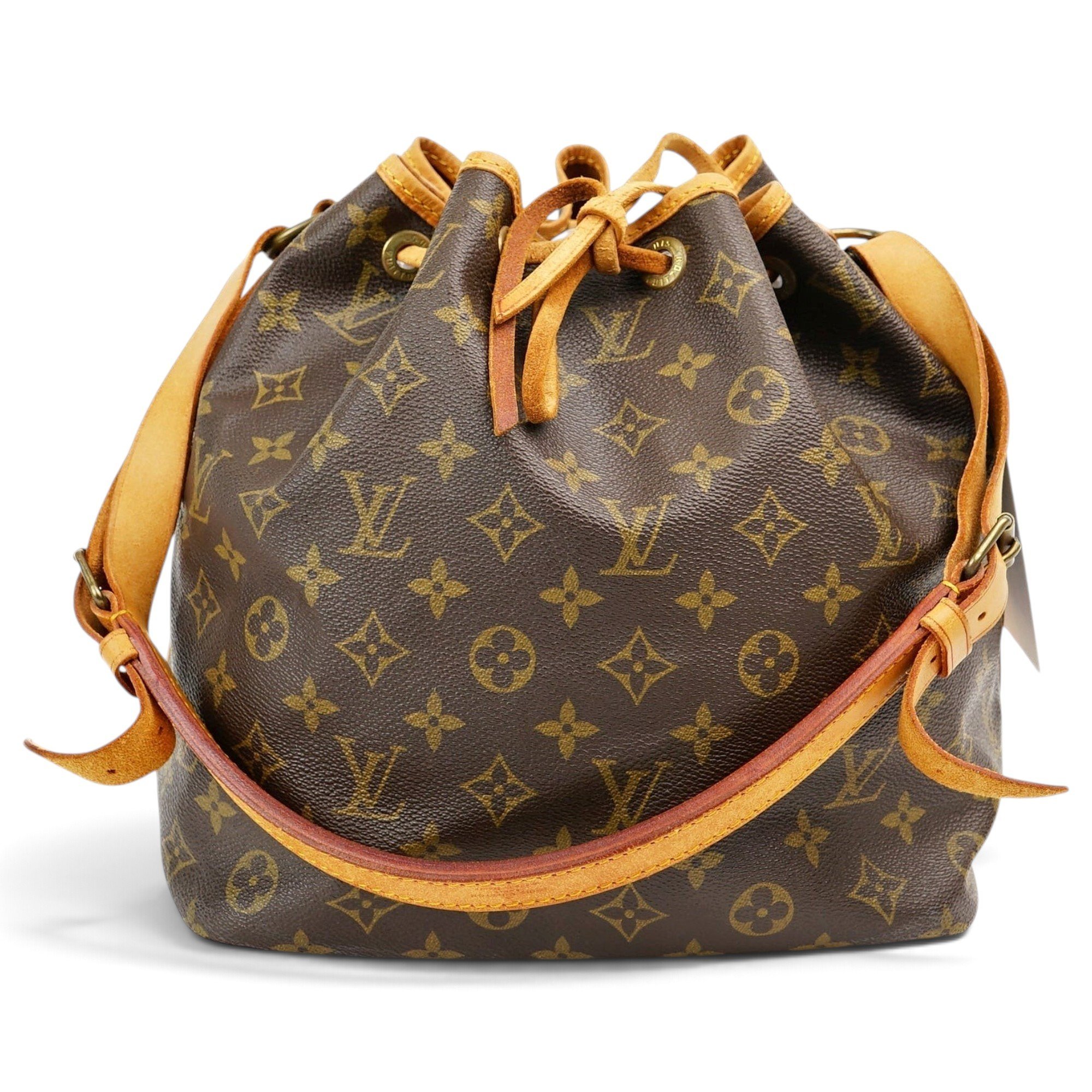 Poche Noé leather handbag