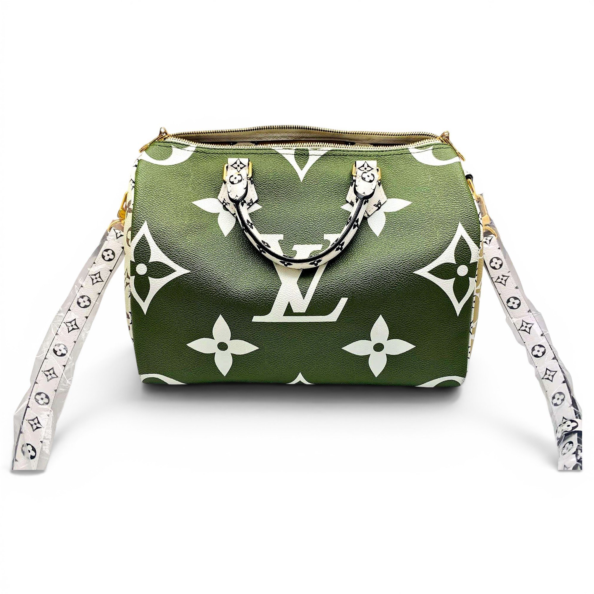Speedy leather handbag