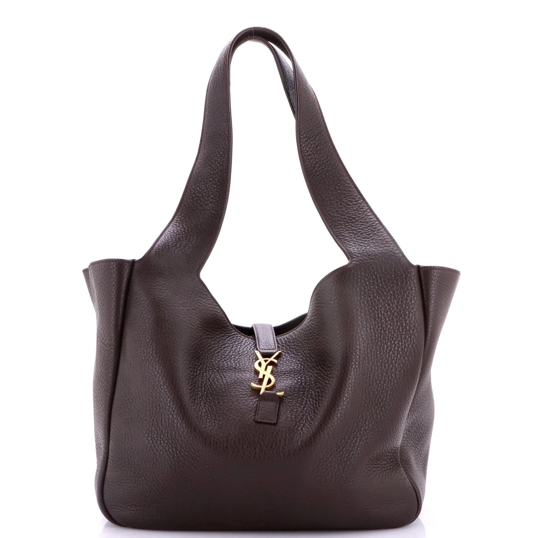 Leather tote