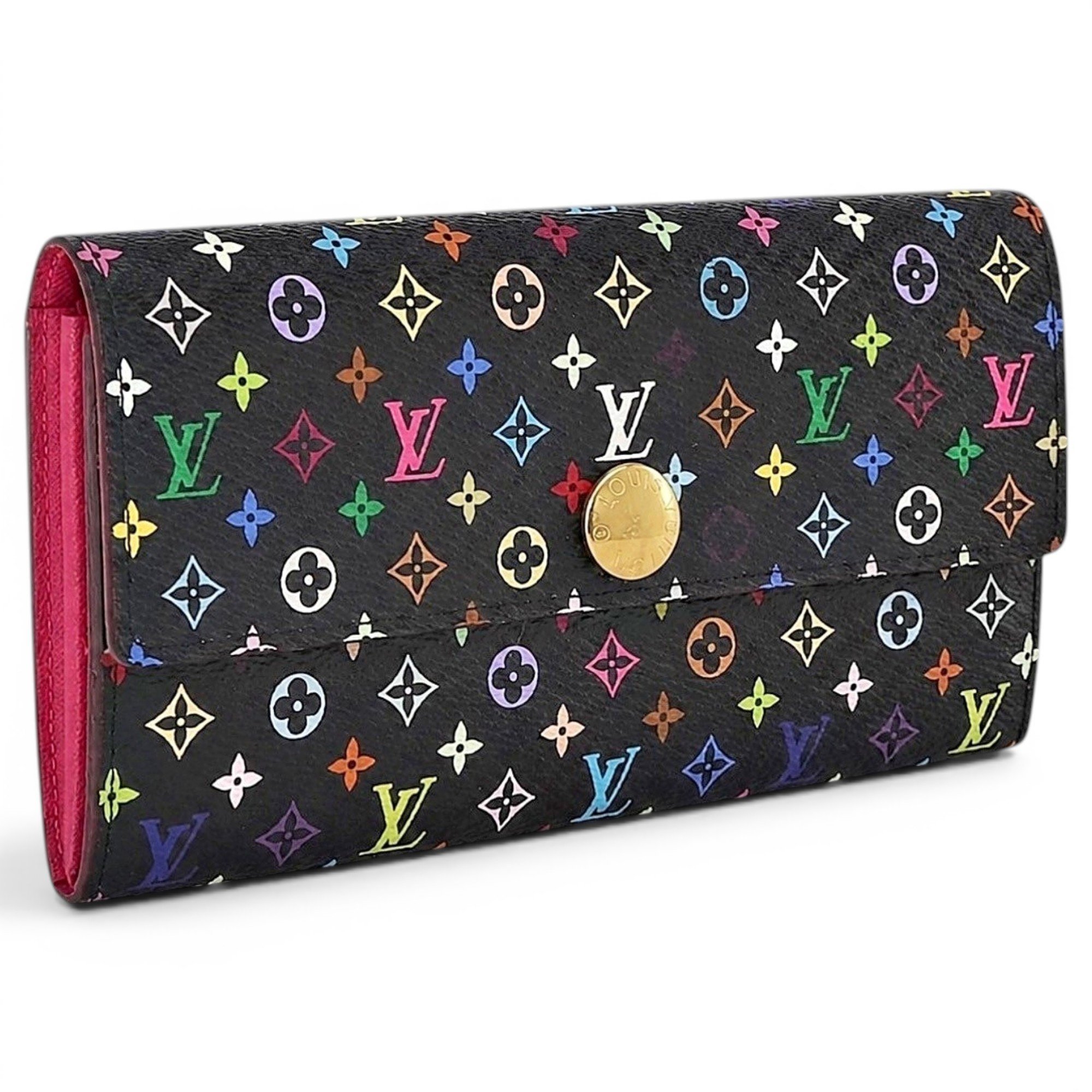 Neverfull leather clutch bag
