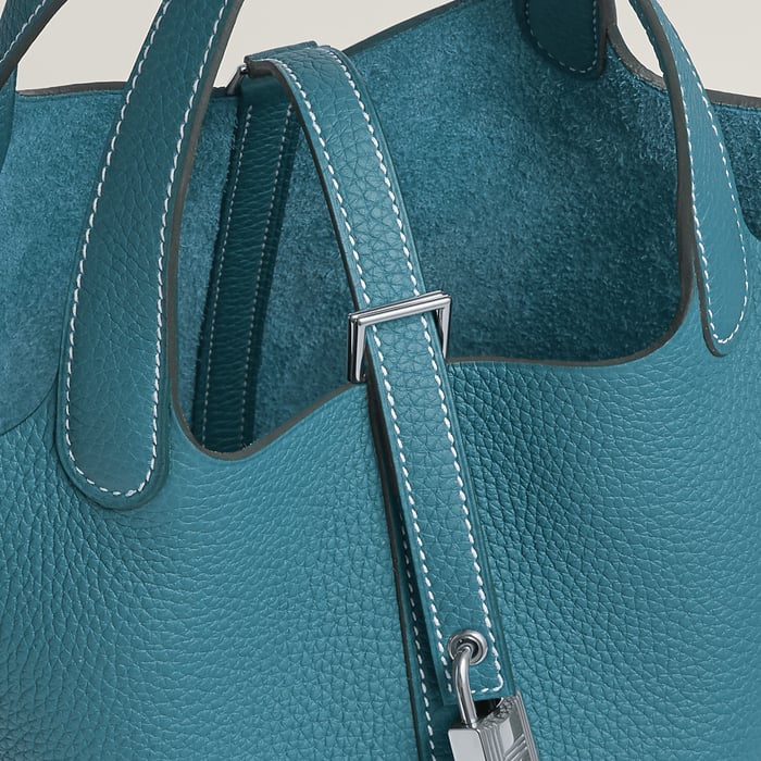 New Bleu Jean Sac Picotin Lock 18