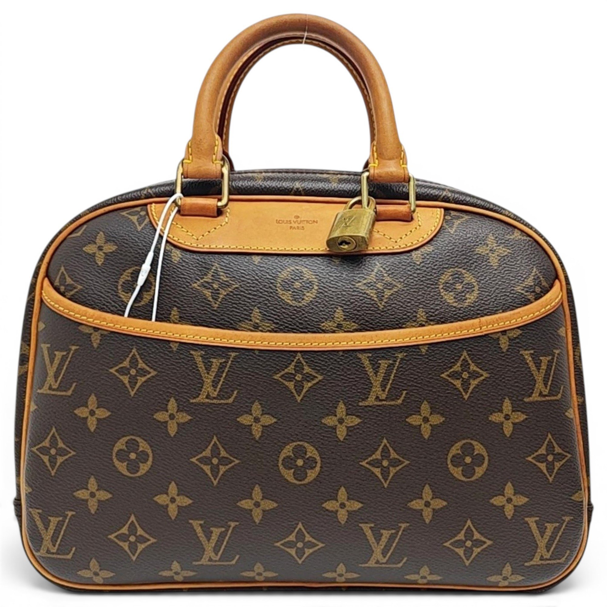 Deauville leather handbag