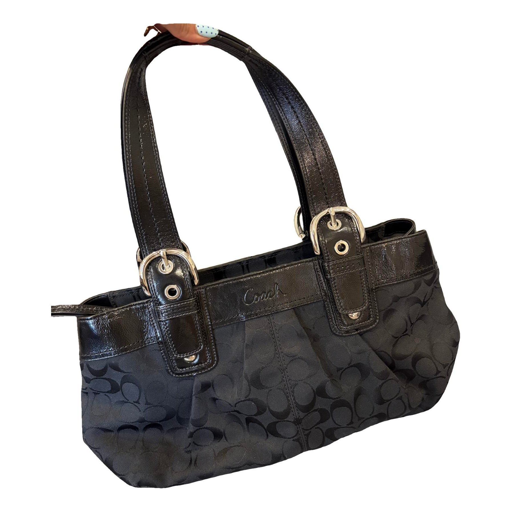 Leather handbag
