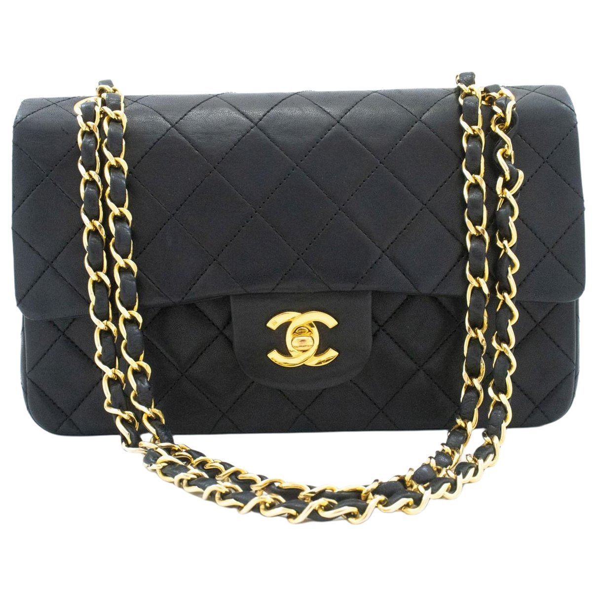Trendy CC Flap leather crossbody bag