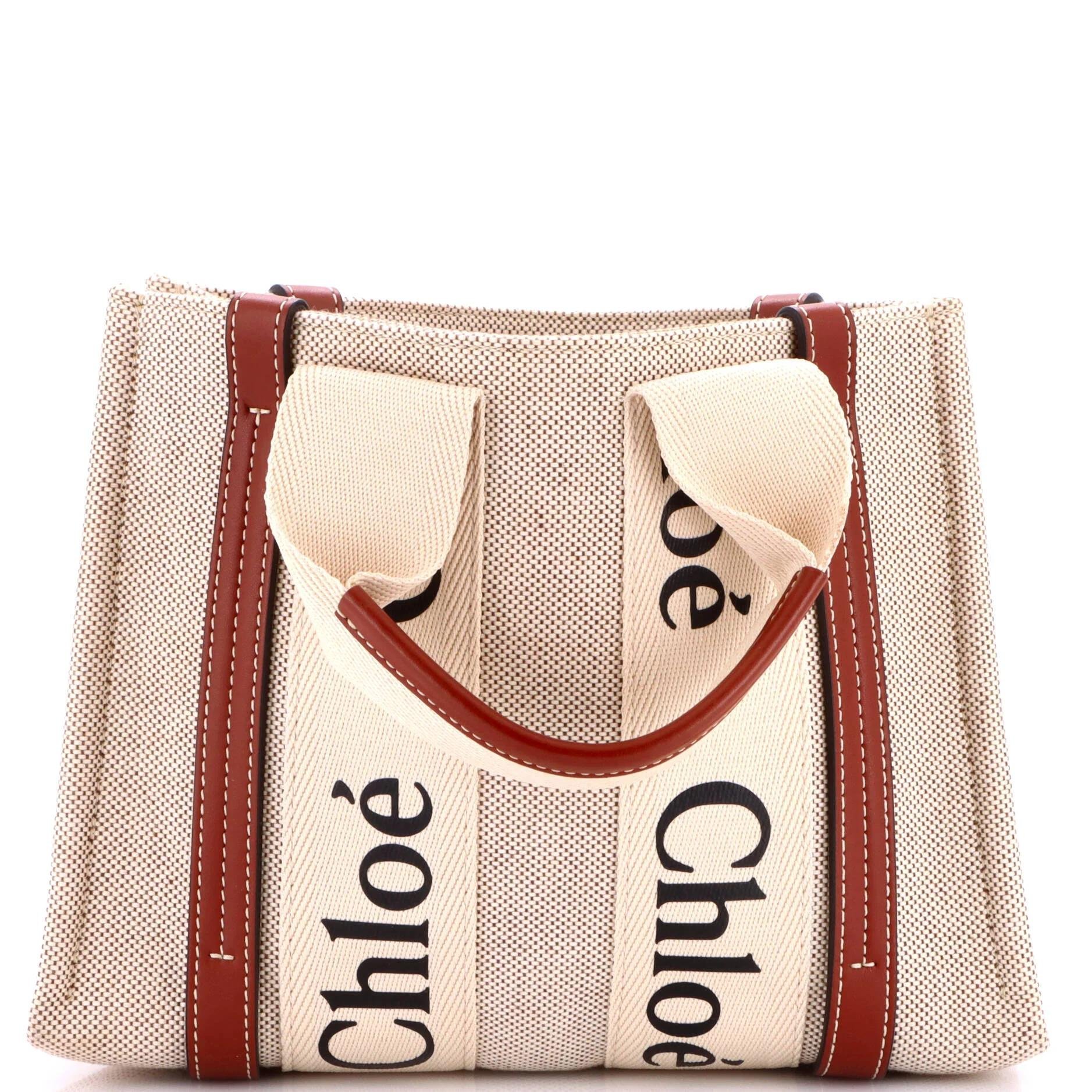 Woody cloth tote