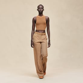 Pantalon masculin bi-matière