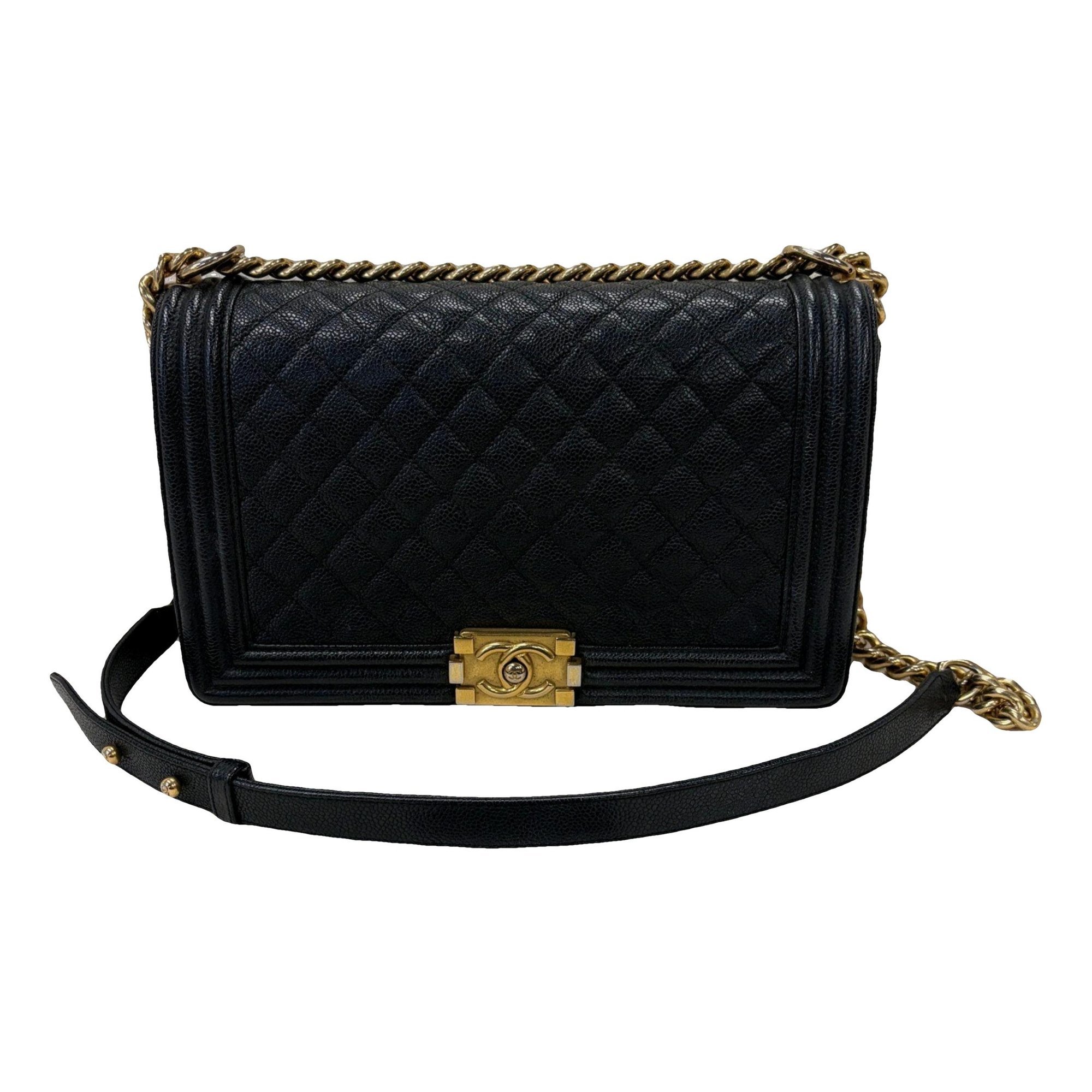 Boy leather crossbody bag
