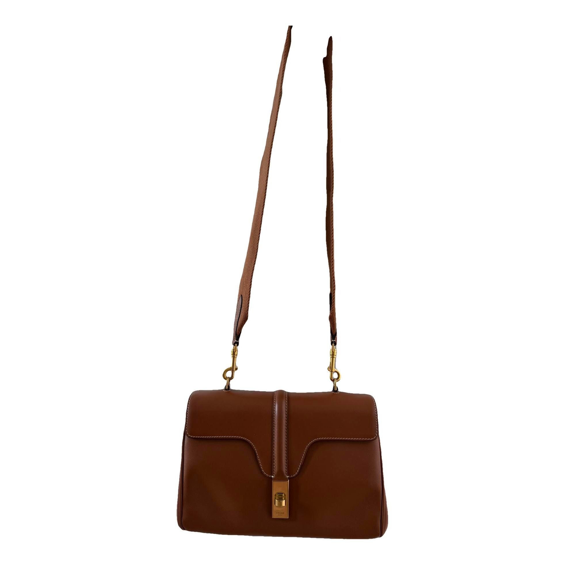 Sac 16 leather handbag