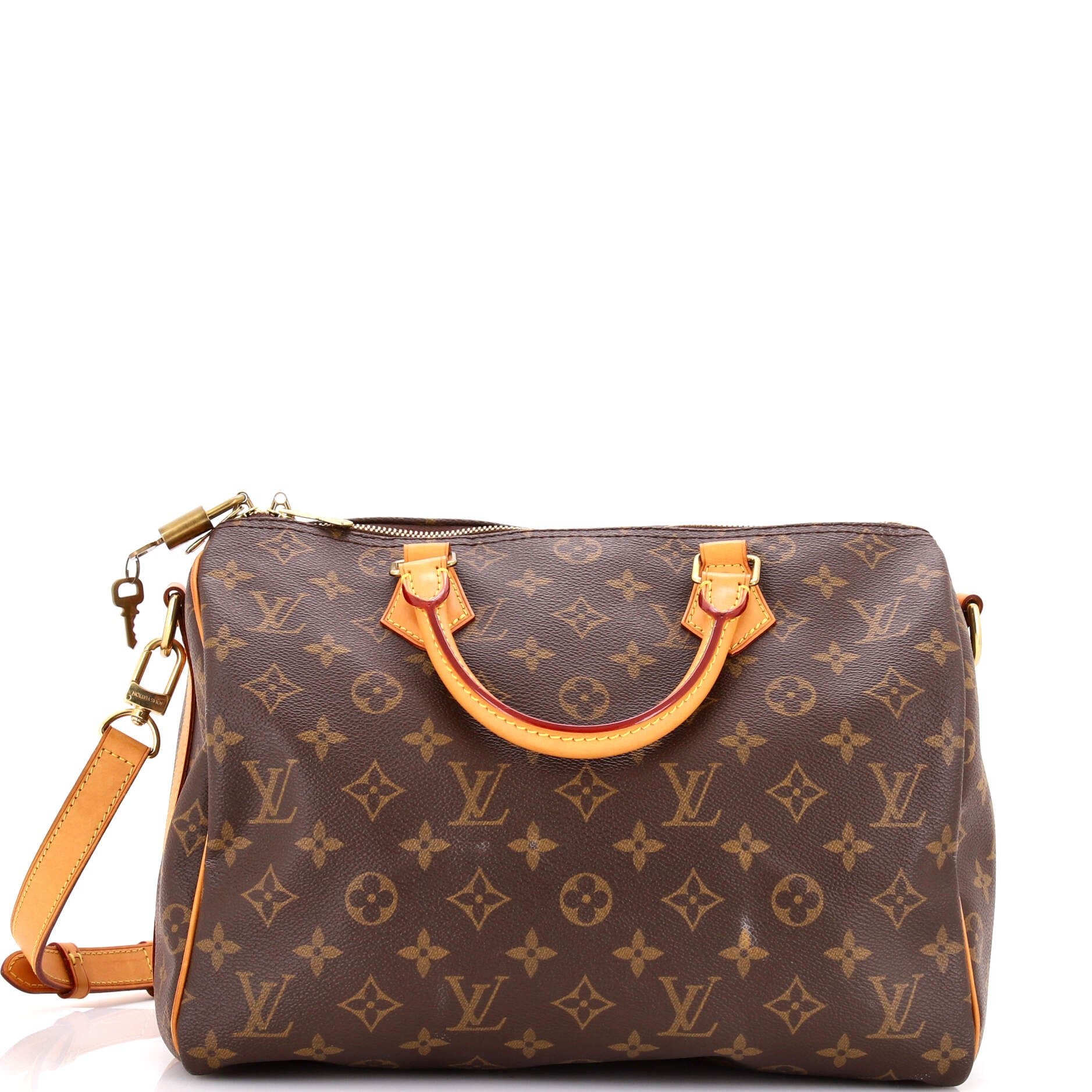 Louis Vuitton Speedy Bandouliere Bag Monogram Canvas 30