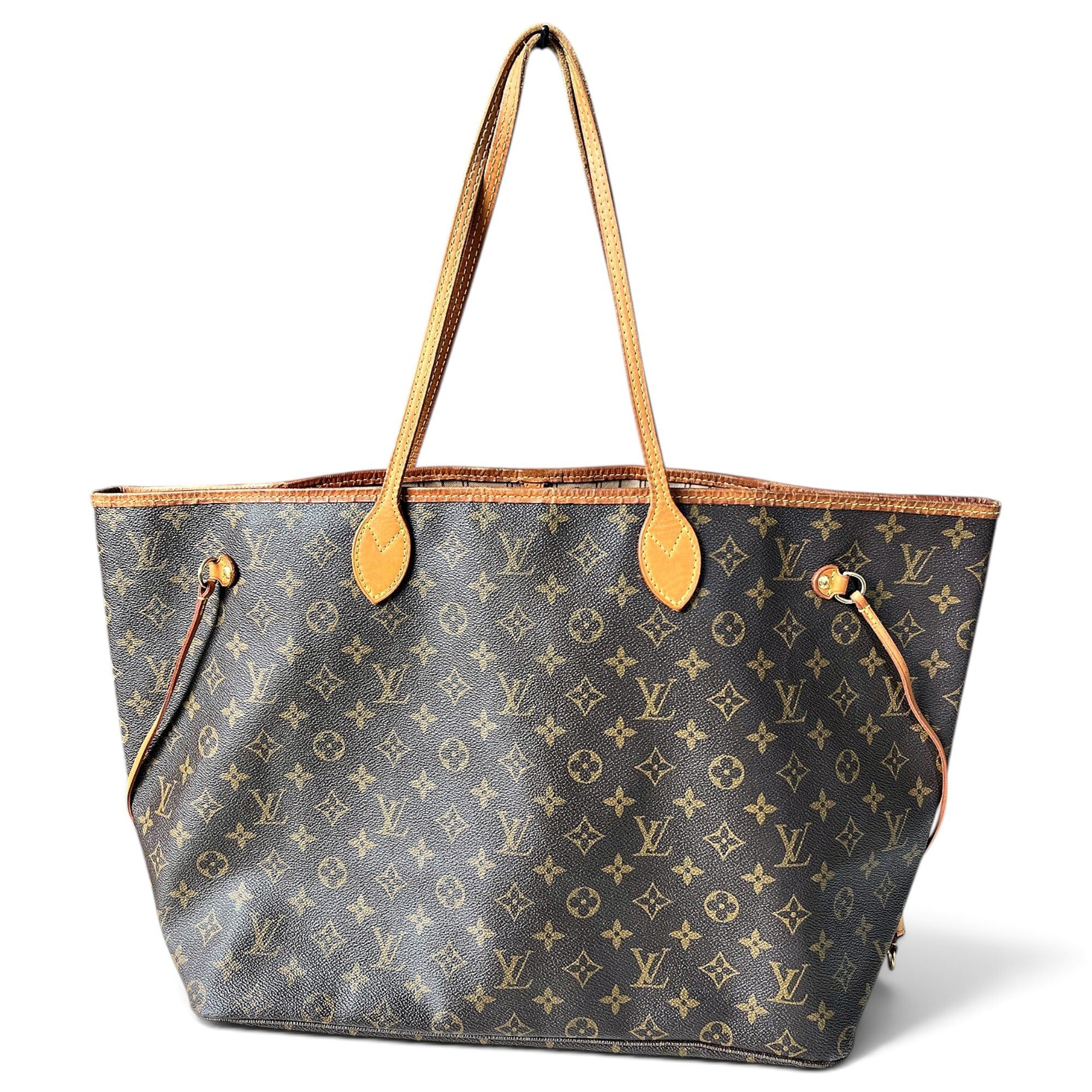 Neverfull leather tote