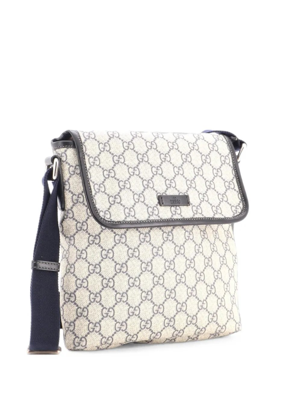 Flap Messenger GG Coated Canvas Small crossbody bag