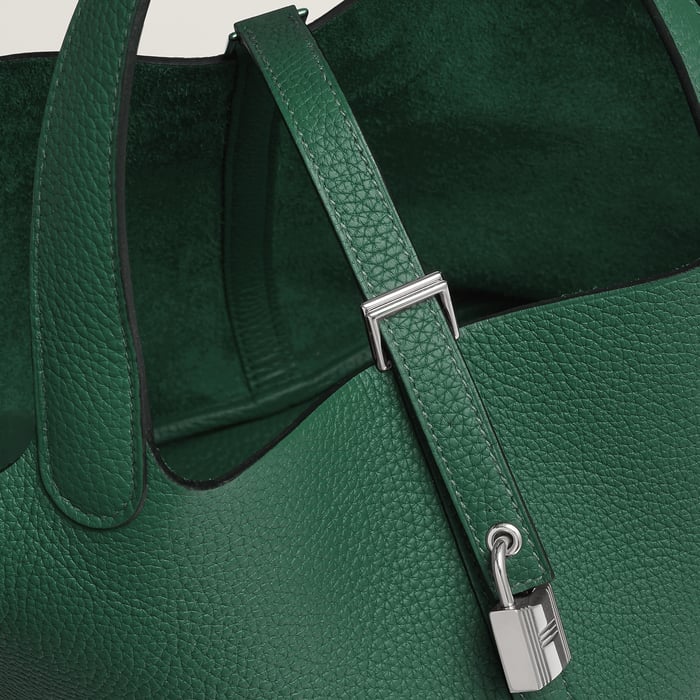 Vert Moyen Picotin Lock 22 Bag