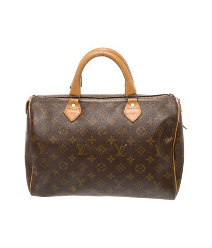 Louis Vuitton Vuitton Lv Monogram Speedy 30
